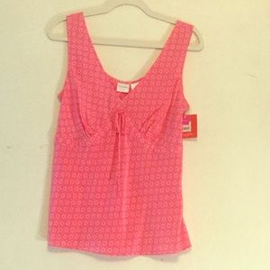 Isaac Mizrahi for target sleeveless blouse large